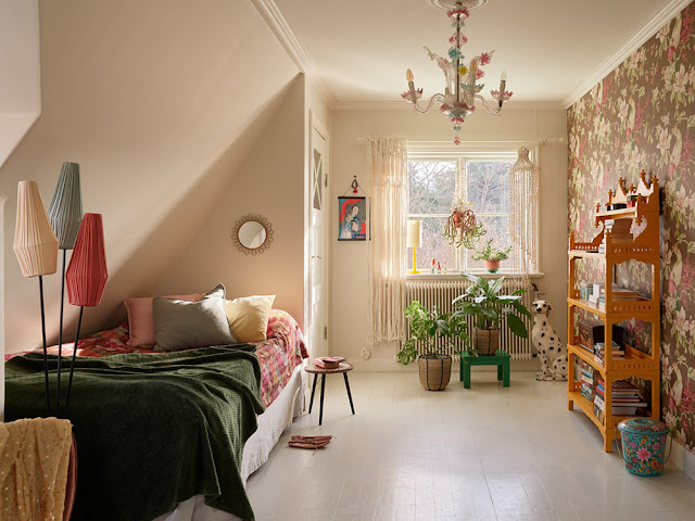 To απόλυτα vintage και φλοράρ σε ένα πολύ ξεχωριστό σπίτι - Φωτογραφία 30