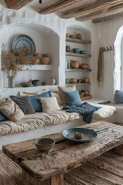 20+ Διαμορφώσεις εσωτερικού χώρου σε παραδοσιακό ρουστίκ ύφος - Φωτογραφία 19