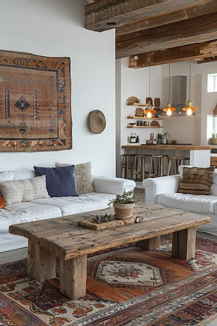 20+ Διαμορφώσεις εσωτερικού χώρου σε παραδοσιακό ρουστίκ ύφος - Φωτογραφία 25