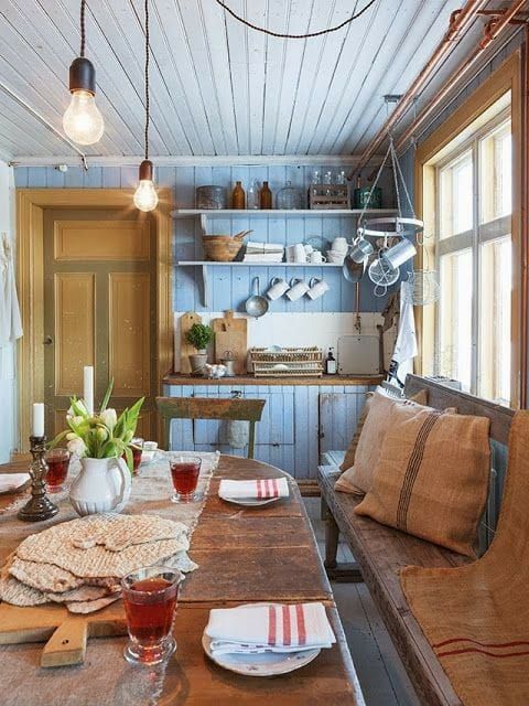 20+ Διαμορφώσεις εσωτερικού χώρου σε παραδοσιακό ρουστίκ ύφος - Φωτογραφία 6