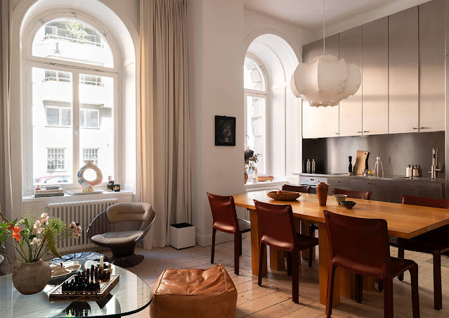 Ιδιαίτερη σύγχρονη αισθητική σε διαμέρισμα κλασικής αρχιτεκτονικής - Φωτογραφία 11