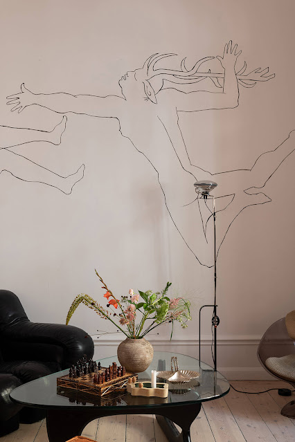 Ιδιαίτερη σύγχρονη αισθητική σε διαμέρισμα κλασικής αρχιτεκτονικής - Φωτογραφία 12