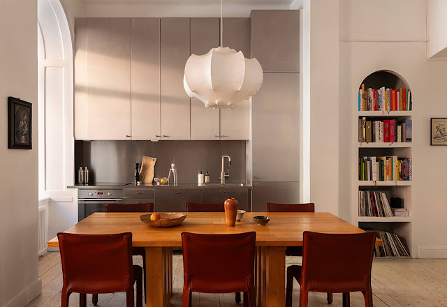 Ιδιαίτερη σύγχρονη αισθητική σε διαμέρισμα κλασικής αρχιτεκτονικής - Φωτογραφία 5