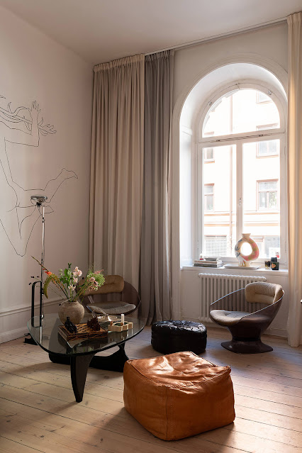 Ιδιαίτερη σύγχρονη αισθητική σε διαμέρισμα κλασικής αρχιτεκτονικής - Φωτογραφία 9