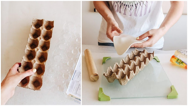 Πως θα φτιάξετε αυγοθήκες με έτοιμο πηλό - Φωτογραφία 2