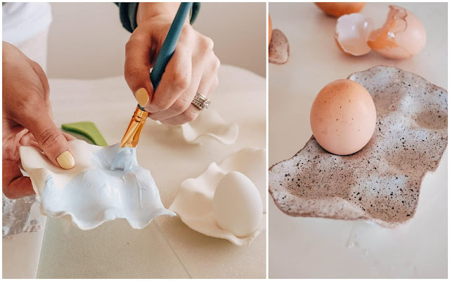 Πως θα φτιάξετε αυγοθήκες με έτοιμο πηλό - Φωτογραφία 5