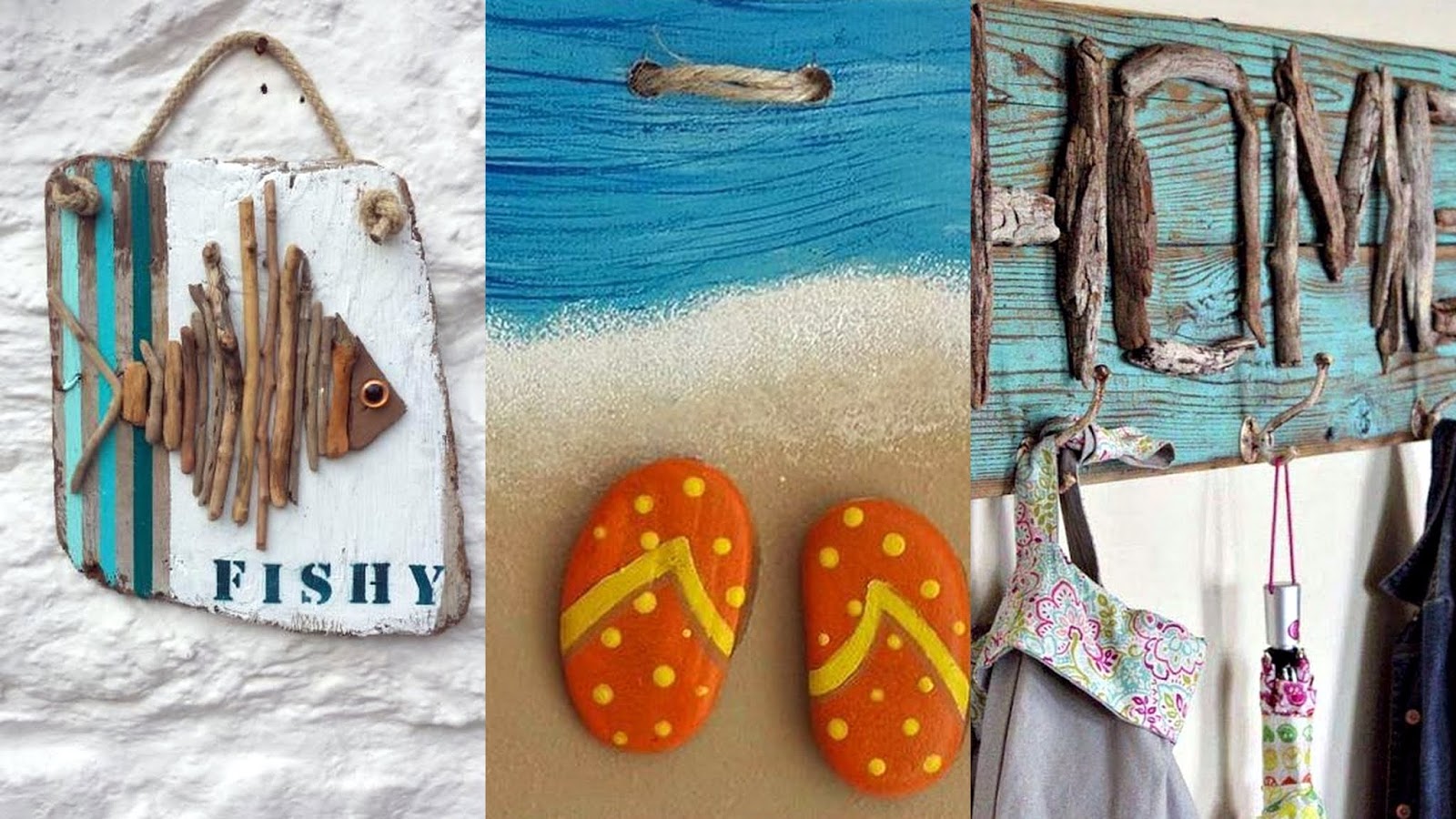 50+ Καλοκαιρινές ιδέες και κατασκευές με φυσικά υλικά για διακόσμηση τοίχου - Φωτογραφία 2