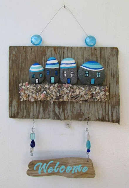 50+ Καλοκαιρινές ιδέες και κατασκευές με φυσικά υλικά για διακόσμηση τοίχου - Φωτογραφία 32