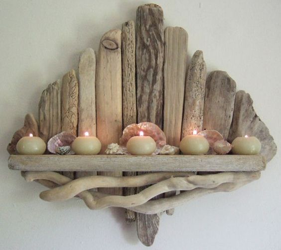 50+ Καλοκαιρινές ιδέες και κατασκευές με φυσικά υλικά για διακόσμηση τοίχου - Φωτογραφία 35