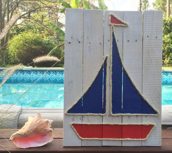 50+ Καλοκαιρινές ιδέες και κατασκευές με φυσικά υλικά για διακόσμηση τοίχου - Φωτογραφία 38