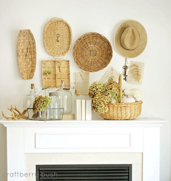 50+ Καλοκαιρινές ιδέες και κατασκευές με φυσικά υλικά για διακόσμηση τοίχου - Φωτογραφία 39