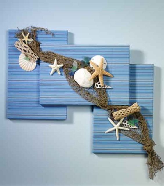 50+ Καλοκαιρινές ιδέες και κατασκευές με φυσικά υλικά για διακόσμηση τοίχου - Φωτογραφία 43