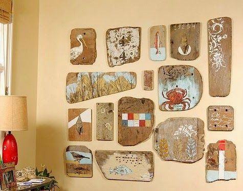 50+ Καλοκαιρινές ιδέες και κατασκευές με φυσικά υλικά για διακόσμηση τοίχου - Φωτογραφία 5