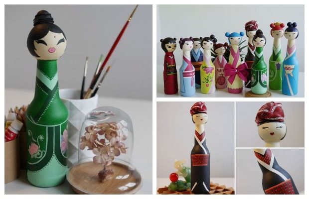 Πως θα φτιάξετε κούκλες - φιγούρες από μπουκάλια - Φωτογραφία 12