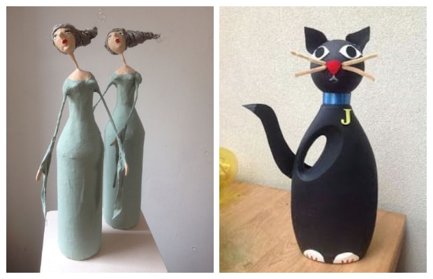 Πως θα φτιάξετε κούκλες - φιγούρες από μπουκάλια - Φωτογραφία 13