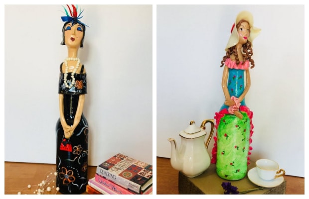 Πως θα φτιάξετε κούκλες - φιγούρες από μπουκάλια - Φωτογραφία 15