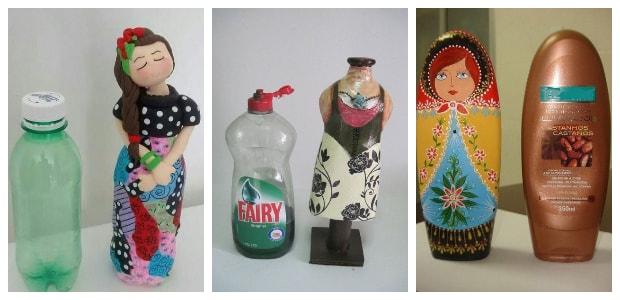 Πως θα φτιάξετε κούκλες - φιγούρες από μπουκάλια - Φωτογραφία 2