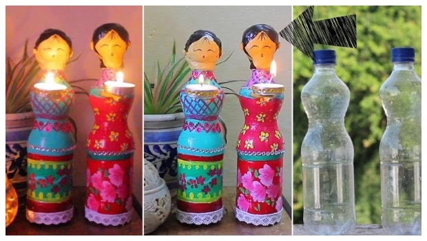 Πως θα φτιάξετε κούκλες - φιγούρες από μπουκάλια - Φωτογραφία 3