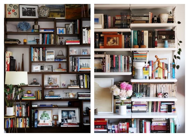 Προτάσεις & τρόποι για να τοποθετήσετε βιβλία & αντικείμενα σε ράφια - βιβλιοθήκες - Φωτογραφία 3