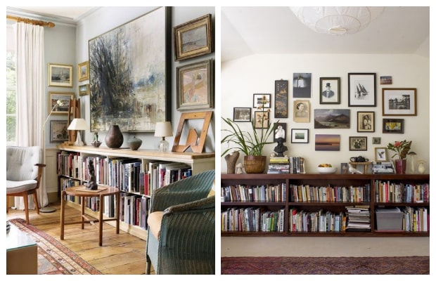 Προτάσεις & τρόποι για να τοποθετήσετε βιβλία & αντικείμενα σε ράφια - βιβλιοθήκες - Φωτογραφία 9