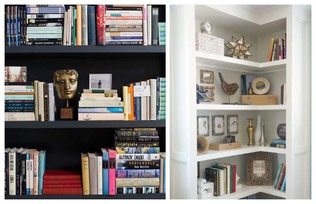 Προτάσεις & τρόποι για να τοποθετήσετε βιβλία & αντικείμενα σε ράφια - βιβλιοθήκες - Φωτογραφία 6