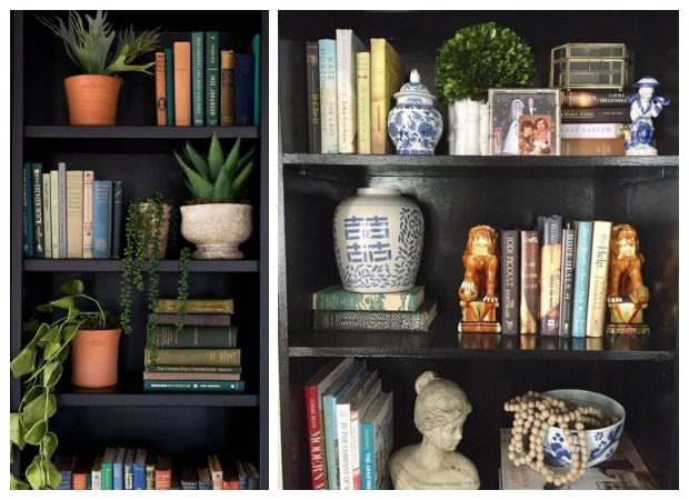 Προτάσεις & τρόποι για να τοποθετήσετε βιβλία & αντικείμενα σε ράφια - βιβλιοθήκες - Φωτογραφία 8