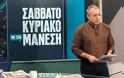 «Σαββατοκύριακο με τον Μάνεση» στην κορυφή των πρωινών εκπομπών