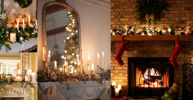 Χριστουγεννιάτικο τζάκι. Πρακτικές προτάσεις για  όμορφο στολισμό. - Φωτογραφία 6