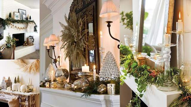 Χριστουγεννιάτικο τζάκι. Πρακτικές προτάσεις για  όμορφο στολισμό. - Φωτογραφία 9