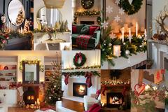 Χριστουγεννιάτικο τζάκι. Πρακτικές προτάσεις για  όμορφο στολισμό.