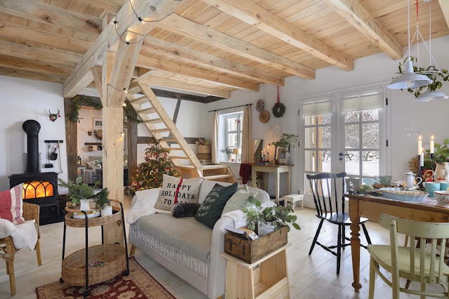 Γιορτές στο απόλυτα χριστουγεννιάτικο σπίτι - Φωτογραφία 8