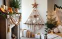 Boho Χριστούγεννα: Ιδέες με μακραμέ, ξύλο και γήινα στοιχεία - Φωτογραφία 10