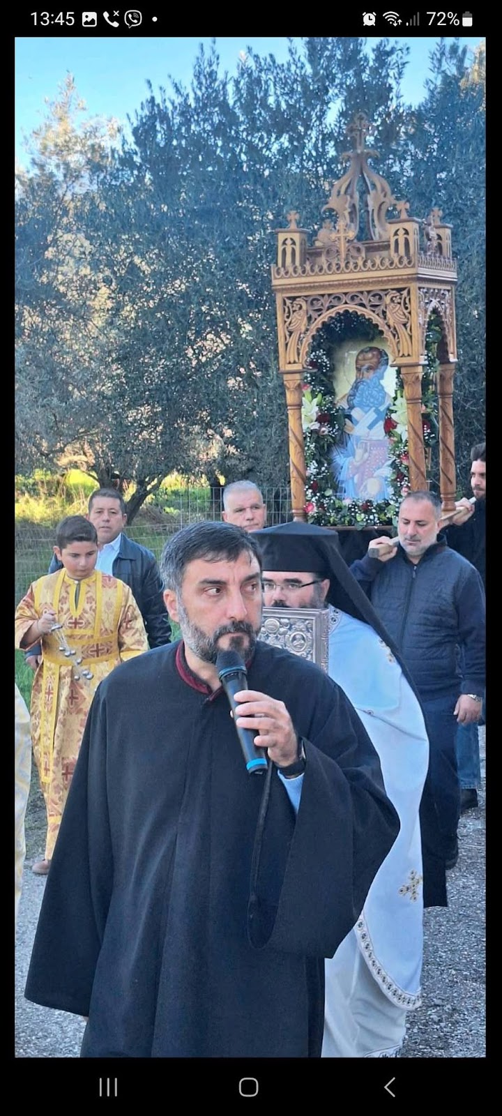 Με λαμπρότητα ο εορτασμός του Αγίου Αθανασίου στον Καραϊσκάκη Ξηρομέρου (Δραγαμέστο) - Φωτογραφία 11