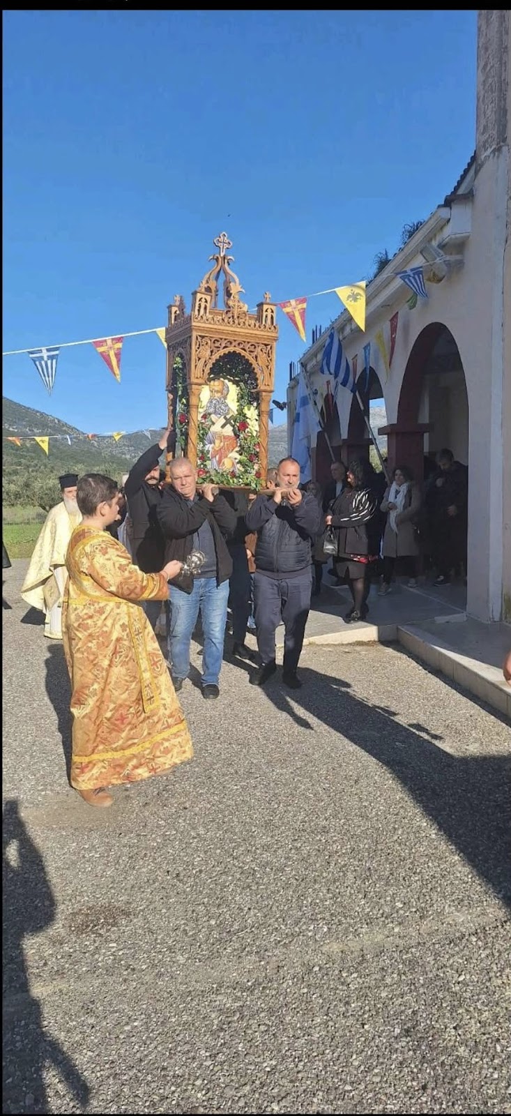 Με λαμπρότητα ο εορτασμός του Αγίου Αθανασίου στον Καραϊσκάκη Ξηρομέρου (Δραγαμέστο) - Φωτογραφία 9