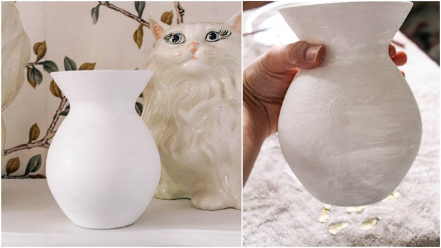 Δημιουργείστε εντυπωσιακά βάζα με ακρυλικό χρώμα και μαγειρική σόδα - Φωτογραφία 4