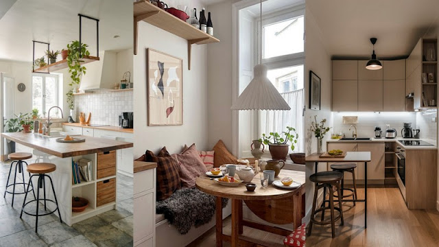 Τραπέζια για μικρές κουζίνες: Λειτουργικές λύσεις και πρακτικές επιλογές - Φωτογραφία 3