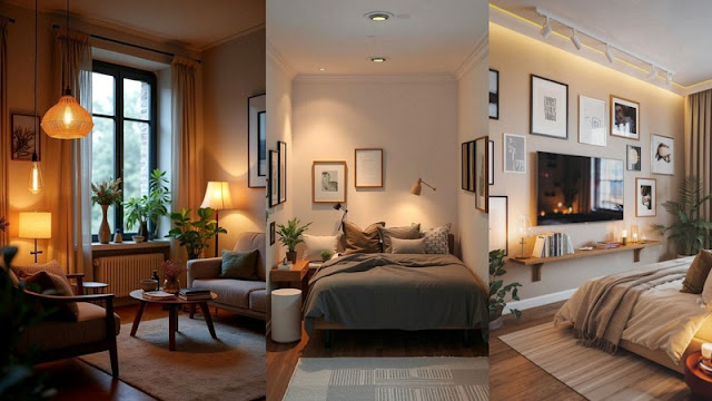 Φωτισμός στο σπίτι: πώς διαχειριζόμαστε το υπερβολικό ή ανεπαρκές φως σε ένα δωμάτιο - Φωτογραφία 3