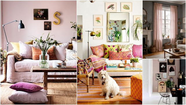 Τρόποι για να χρησιμοποιήσετε το Ροζ στην διακόσμηση του σαλονιού - Φωτογραφία 4