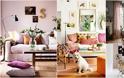 Τρόποι για να χρησιμοποιήσετε το Ροζ στην διακόσμηση του σαλονιού - Φωτογραφία 4