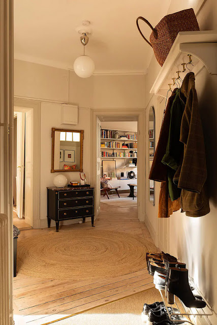 Καλαίσθητη και ζεστή διαμόρφωση σε διαμέρισμα κλασικής αρχιτεκτονικής - Φωτογραφία 20