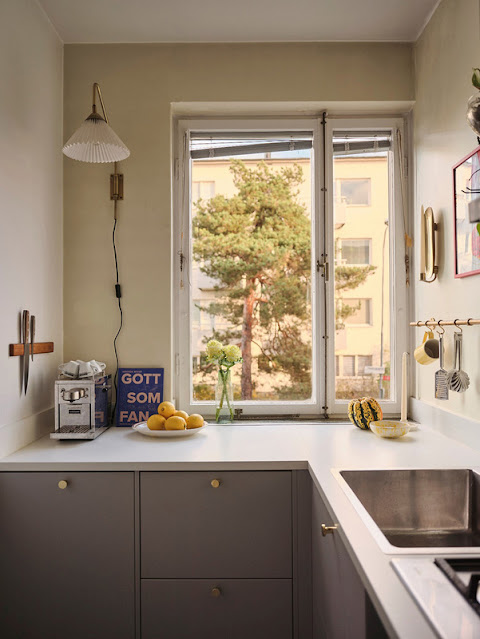 Παστέλ αποχρώσεις και νεανική διάθεση σε 40τμ - Φωτογραφία 12