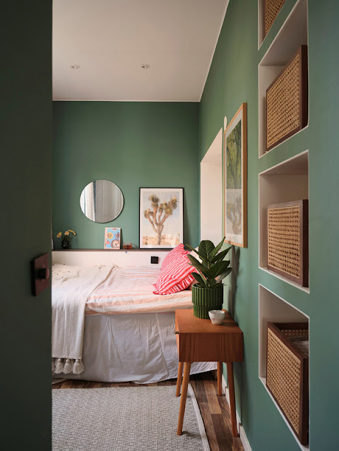 Παστέλ αποχρώσεις και νεανική διάθεση σε 40τμ - Φωτογραφία 14