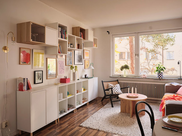 Παστέλ αποχρώσεις και νεανική διάθεση σε 40τμ - Φωτογραφία 5