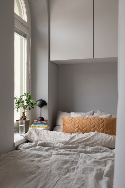 ΜΙΚΡΟΙ ΧΩΡΟΙ: Η γοητεία του γκρι σε 34τμ - Φωτογραφία 11