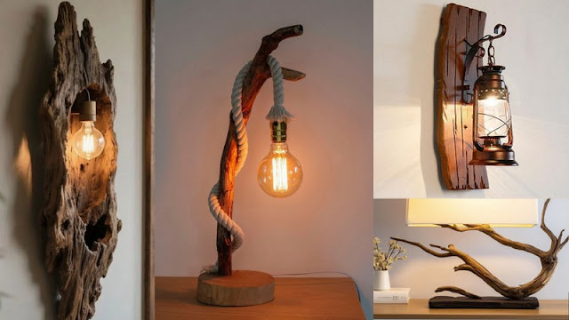 DIY Φωτιστικά από φυσικά υλικά - Φωτογραφία 2