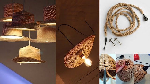 DIY Φωτιστικά από φυσικά υλικά - Φωτογραφία 3