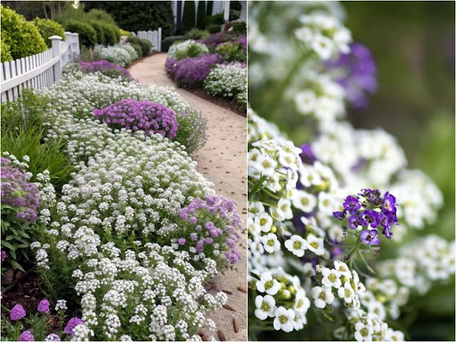 Άλυσσος: Πλούσια ανοιξιάτικη ανθοφορία σε γλάστρες και παρτέρια - Φωτογραφία 3