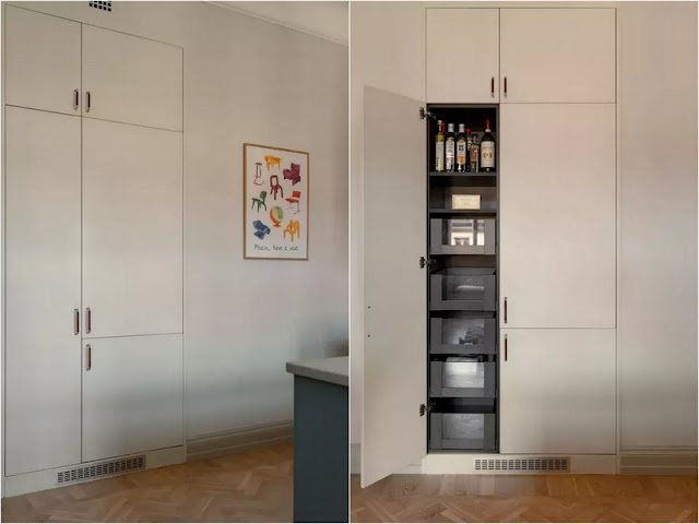 ΜΙΚΡΟΙ ΧΩΡΟΙ: Εξαιρετική αισθητική και πρακτικές λύσεις αποθήκευσης σε 34τμ - Φωτογραφία 12