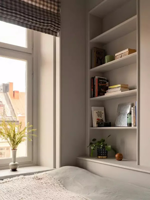 ΜΙΚΡΟΙ ΧΩΡΟΙ: Εξαιρετική αισθητική και πρακτικές λύσεις αποθήκευσης σε 34τμ - Φωτογραφία 18