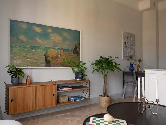 ΜΙΚΡΟΙ ΧΩΡΟΙ: Εξαιρετική αισθητική και πρακτικές λύσεις αποθήκευσης σε 34τμ - Φωτογραφία 7